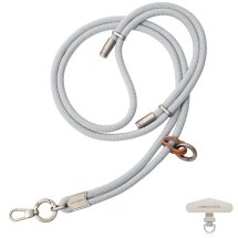 Ремінець Leeu Design Crossbody - Silver / Grey: фото 1 з 5