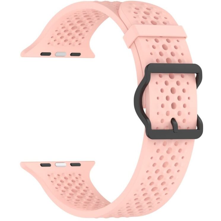 Ремінець Reframe Holes Fit для Apple Watch 49 / 46 / 45 / 44 / SE 44 / 42 (Series 1-3) / Ultra / Ultra 2 - Pink: фото 2 з 7