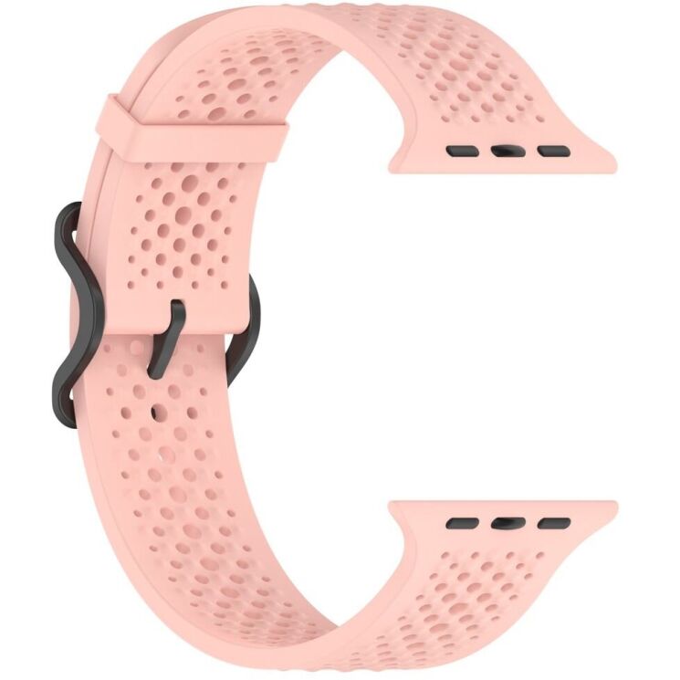 Ремінець Reframe Holes Fit для Apple Watch 49 / 46 / 45 / 44 / SE 44 / 42 (Series 1-3) / Ultra / Ultra 2 - Pink: фото 3 з 7