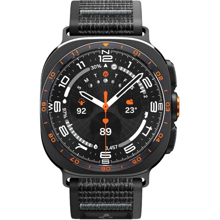 Ремешок Spigen Athlex Air для Samsung Galaxy Watch Ultra 2 / Ultra / Ultra (2025) AMP11614 - Black / Grey (427009BH) Ремешок Spigen Athlex Air для Samsung Galaxy Watch Ultra 2 / Ultra / Ultra (2025) AMP11614 - Black / Grey: фото 3 из 14