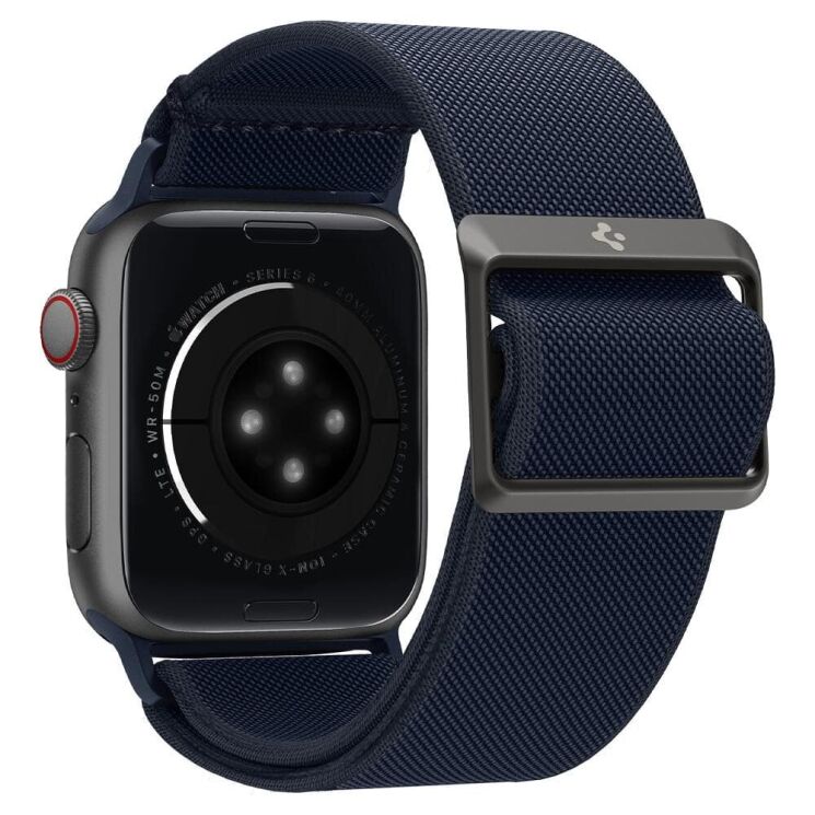 Ремінець Spigen (SGP) Lite Fit для Apple Watch 42 (Series 10) / 41 / 40 / SE 40 / 38 - Navy: фото 3 з 15