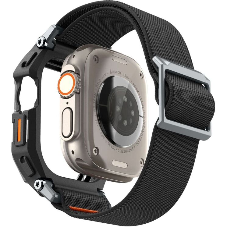 Ремешок Spigen (SGP) Lite Fit Pro для Apple Watch Ultra / Ultra 2 (49mm) - Matte Black: фото 7 из 16