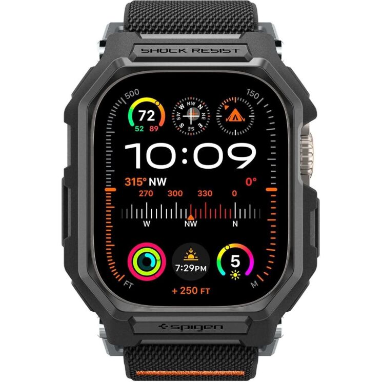 Ремешок Spigen (SGP) Lite Fit Pro для Apple Watch Ultra / Ultra 2 (49mm) - Matte Black: фото 3 из 16