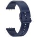 Ремінець UniCase Silicone Strap для Samsung Galaxy Fit 3 - Dark Blue (349000DB). Фото 2 з 3