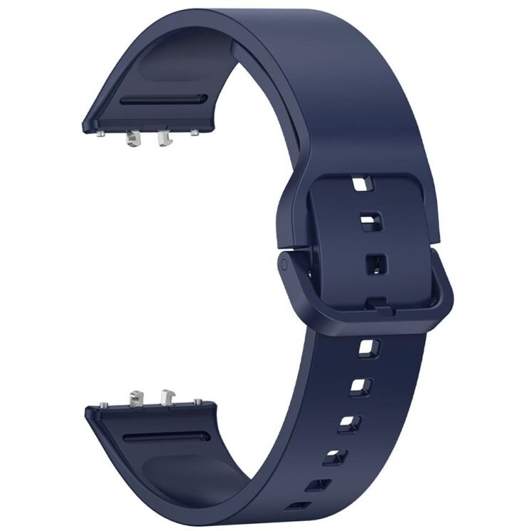 Ремінець UniCase Silicone Strap для Samsung Galaxy Fit 3 - Dark Blue: фото 2 з 3