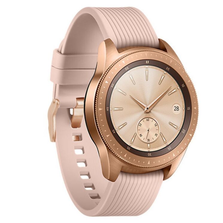 Ремешок UniCase Soft Texture для Samsung Galaxy Watch 42mm - Beige: фото 3 з 6