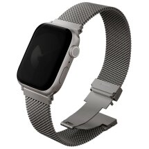 Ремінець UNIQ Dante Pro для Apple Watch 42 (Series 10) / 41 / 40 / SE 40 - Silver: фото 1 з 3