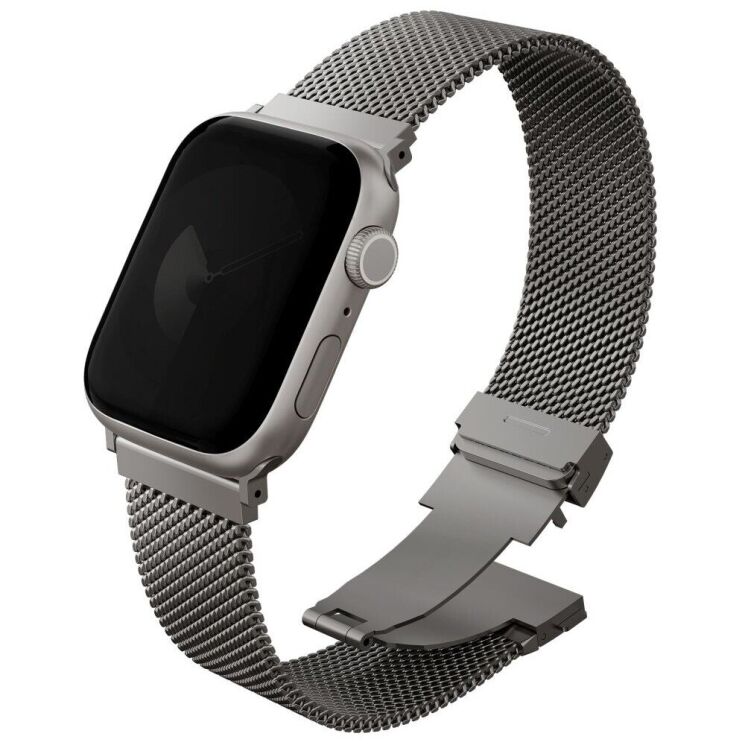 Ремінець UNIQ Dante Pro для Apple Watch 42 (Series 10) / 41 / 40 / SE 40 - Silver: фото 1 з 3