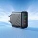 Мережевий зарядний пристрій Hoco CS26A PD45W (USB + 2Type-C) - Black (960227B). Фото 9 з 9