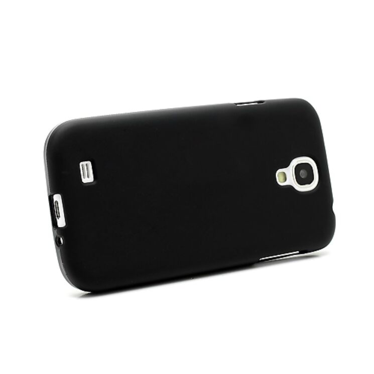 Силиконовая накладка Deexe Frosted Case для Samsung Galaxy S4 (i9500) - Black: фото 4 из 5