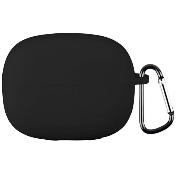 Силиконовый чехол Deexe Silicone Case (FH) для Xiaomi Redmi Buds 6 Pro - Black: фото 1 из 8