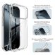 Силиконовый чехол IMAK UX-10 Series для Apple iPhone 17 Pro - Transparent (387331T). Фото 5 из 7