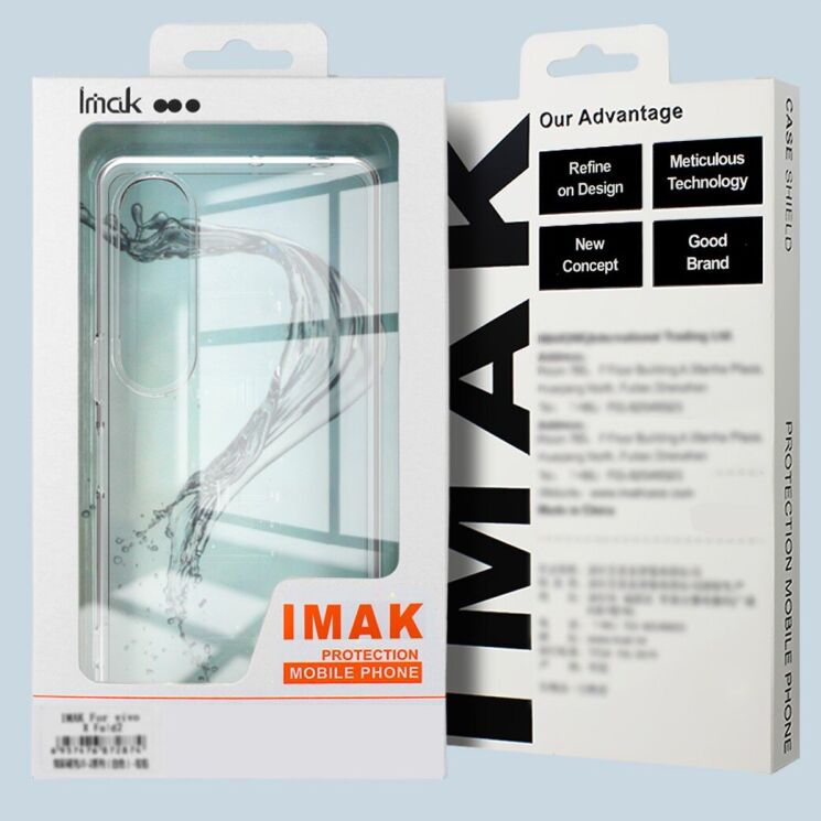 Силиконовый чехол IMAK UX-10 Series для Google Pixel 10a - Transparent: фото 8 из 8