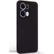 Силиконовый (TPU) чехол ArmorStandart Matte Slim Fit для OPPO Reno 13 Pro 5G - Black (376722B). Фото 2 из 5