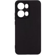 Силиконовый (TPU) чехол ArmorStandart Matte Slim Fit для OPPO Reno 13 Pro 5G - Black: фото 1 из 5