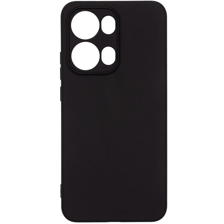 Силиконовый (TPU) чехол ArmorStandart Matte Slim Fit для OPPO Reno 13 Pro 5G - Black: фото 1 из 5