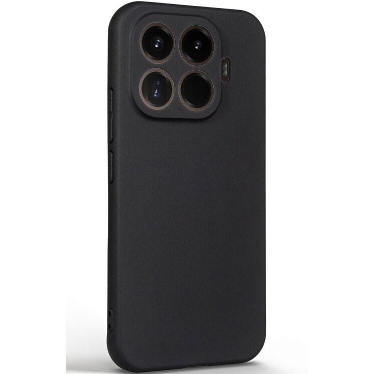Силиконовый (TPU) чехол ArmorStandart Matte Slim Fit для Xiaomi 17T - Black: фото 2 из 5