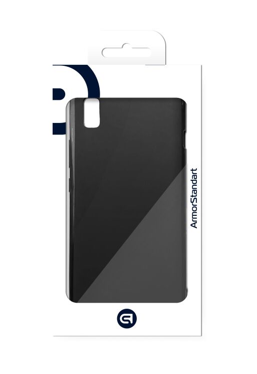 Силиконовый (TPU) чехол ArmorStandart Matte Slim Fit для ZTE Blade L210 - Black: фото 3 из 3
