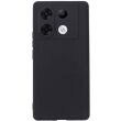 Силиконовый (TPU) чехол Deexe Matte Case для Infinix Zero 30 - Black (345314B)