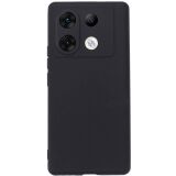 Силиконовый (TPU) чехол Deexe Matte Case для Infinix Zero 30 - Black: фото 1 из 4
