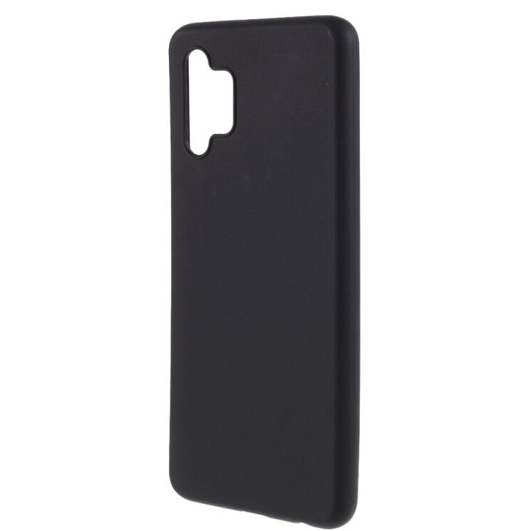 Силиконовый (TPU) чехол Deexe Matte Case для Samsung Galaxy A32 (А325) - Black: фото 2 из 6