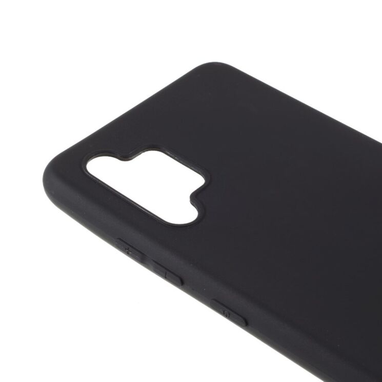 Силиконовый (TPU) чехол Deexe Matte Case для Samsung Galaxy A32 (А325) - Black: фото 5 из 6