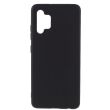 Силиконовый (TPU) чехол Deexe Matte Case для Samsung Galaxy A32 (А325) - Black (273067B)