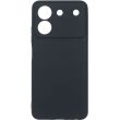 Силиконовый (TPU) чехол Deexe Matte Case для ZTE Blade A54 - Black (344300B)