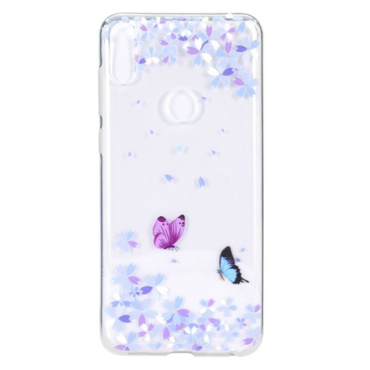 Силиконовый (TPU) чехол Deexe Pretty Glossy для ASUS Zenfone 5 (ZE620KL) - Two Butterflies: фото 2 из 6