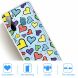 Силіконовий (TPU) чохол Deexe Pretty Glossy для Samsung Galaxy A21 (A215) - Colorized Hearts (256610N). Фото 4 з 4