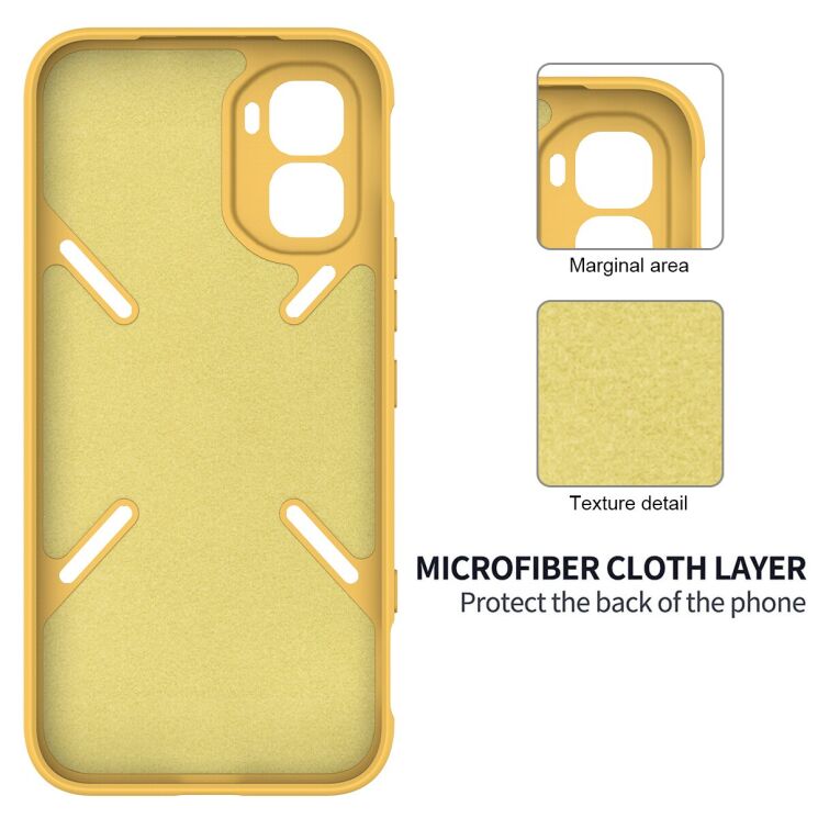 Силіконовий (TPU) чохол Deexe Silicone Case для Infinix GT 50 Pro - Green: фото 7 з 9