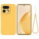 Силиконовый (TPU) чехол Deexe Silicone Case для Realme 16 Pro - Yellow (428003Y). Фото 1 из 9