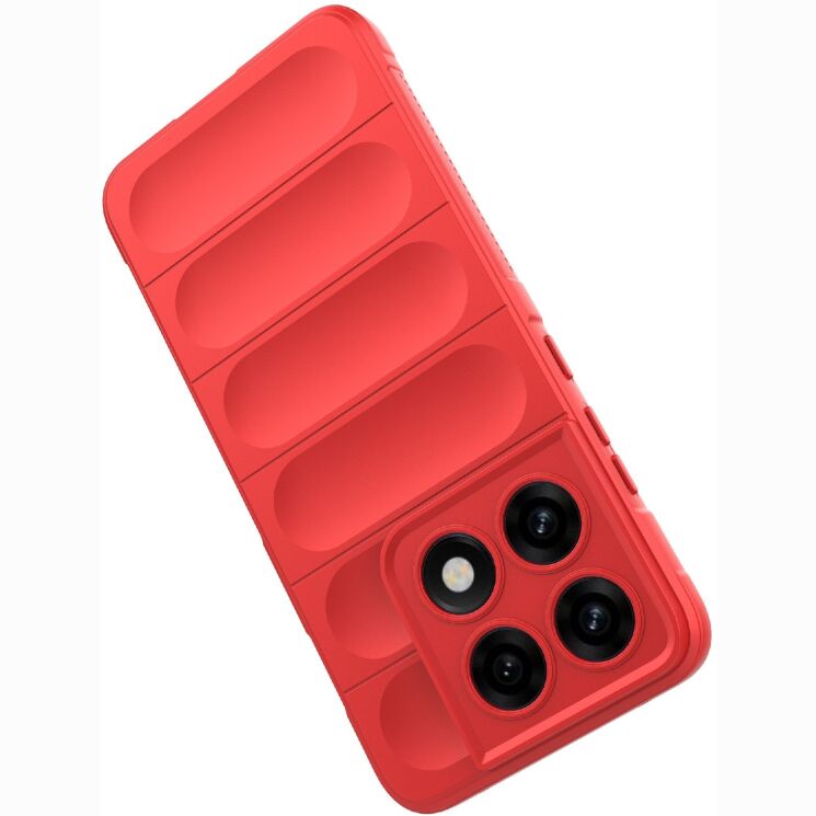 Силіконовий (TPU) чохол Deexe Terra Case для Motorola Edge 70 Pro - Red: фото 5 з 9