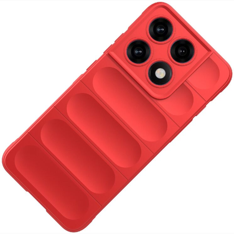 Силіконовий (TPU) чохол Deexe Terra Case для Motorola Edge 70 Pro - Red: фото 3 з 9