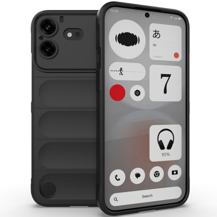 Силіконовий (TPU) чохол Deexe Terra Case для Nothing Phone (4b) - Black (218405B) Силіконовий (TPU) чохол Deexe Terra Case для Nothing Phone (4b) - Black: фото 1 з 6
