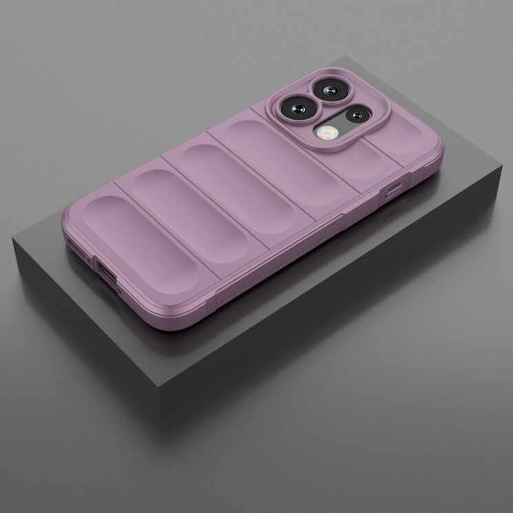 Силиконовый (TPU) чехол Deexe Terra Case для OPPO Reno 16 / 16 Pro - Light Purple: фото 2 из 5