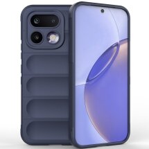 Силиконовый (TPU) чехол Deexe Terra Case для Realme 16 Pro - Dark Blue: фото 1 из 5