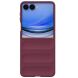 Силіконовий (TPU) чохол Deexe Terra Case для Samsung Galaxy Flip 8 - Wine Red (423515WR). Фото 5 з 9