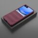 Силіконовий (TPU) чохол Deexe Terra Case для Samsung Galaxy Flip 8 - Wine Red (423515WR). Фото 8 з 9