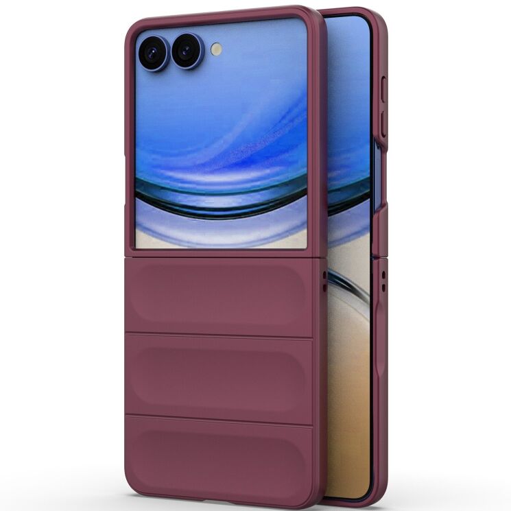 Силіконовий (TPU) чохол Deexe Terra Case для Samsung Galaxy Flip 8 - Wine Red (423515WR) Силіконовий (TPU) чохол Deexe Terra Case для Samsung Galaxy Flip 8 - Wine Red: фото 1 з 9