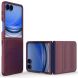 Силіконовий (TPU) чохол Deexe Terra Case для Samsung Galaxy Flip 8 - Wine Red (423515WR). Фото 6 з 9