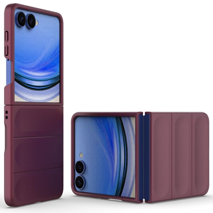 Силіконовий (TPU) чохол Deexe Terra Case для Samsung Galaxy Flip 8 - Wine Red (423515WR) Силіконовий (TPU) чохол Deexe Terra Case для Samsung Galaxy Flip 8 - Wine Red: фото 6 з 9