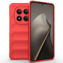 Силиконовый (TPU) чехол Deexe Terra Case для Xiaomi Redmi Note 15 Pro - Red: фото 1 из 5