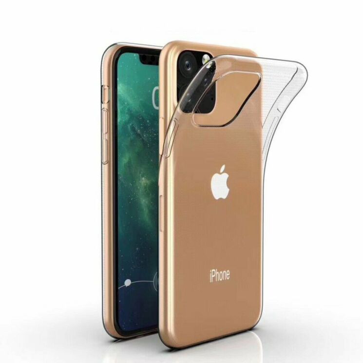 Силиконовый (TPU) чехол Deexe UltraThin для iPhone 11 - Transparent: фото 6 из 9