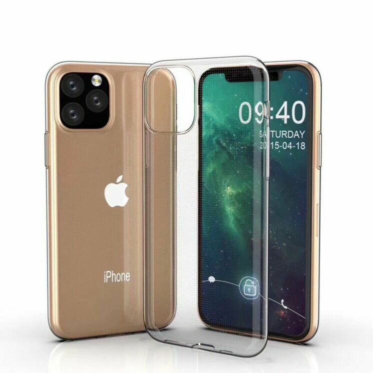 Силиконовый (TPU) чехол Deexe UltraThin для iPhone 11 - Transparent: фото 7 из 9