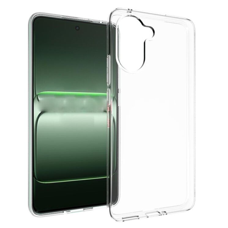 Силіконовий (TPU) чохол Deexe UltraThin для OnePlus Nord CE 5 / Ace 5 Racing - Transparent: фото 1 з 5