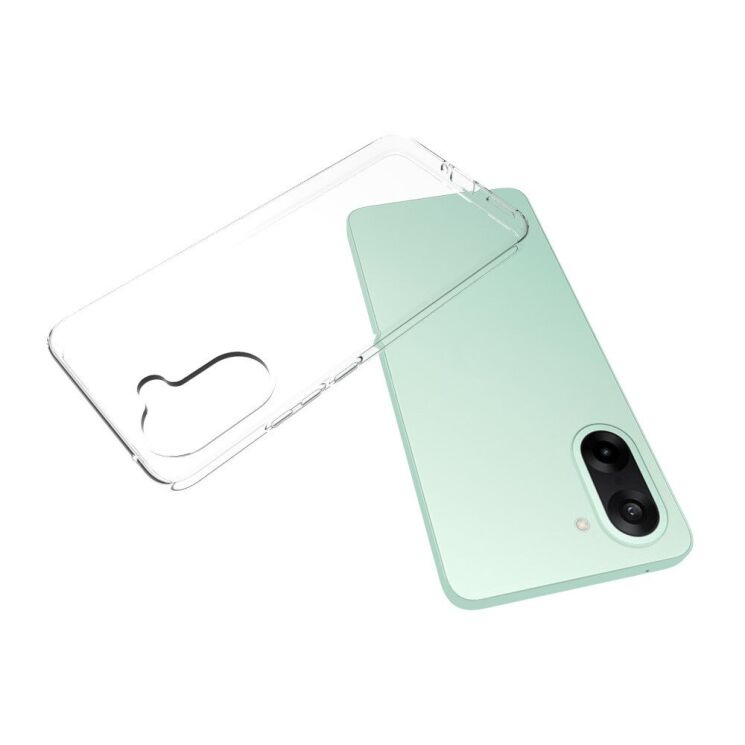 Силіконовий (TPU) чохол Deexe UltraThin для OnePlus Nord CE 5 / Ace 5 Racing - Transparent: фото 2 з 5