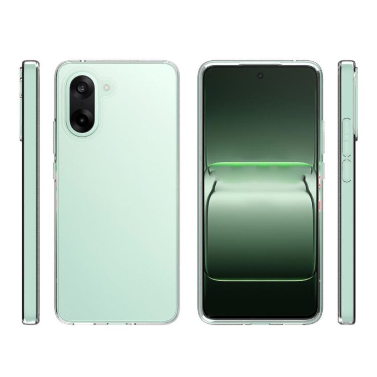 Силіконовий (TPU) чохол Deexe UltraThin для OnePlus Nord CE 5 / Ace 5 Racing - Transparent: фото 5 з 5
