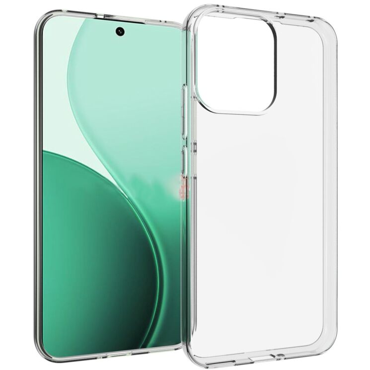 Силіконовий (TPU) чохол Deexe UltraThin для OPPO Reno 14 F/FS - Transparent: фото 1 з 5