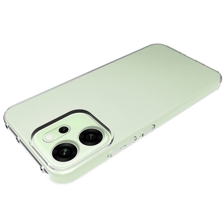 Силіконовий (TPU) чохол Deexe UltraThin для OPPO Reno 14 F/FS - Transparent: фото 2 з 5